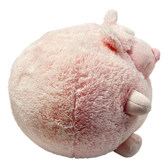 Huge American Mills HUGE Pink Pig  Pillow Plush 51 inch Round 51 in Round Clean - Picture 3 of 5